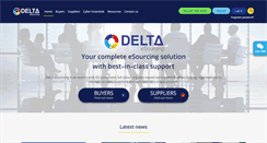 Desktop Screenshot of delta-esourcing.com